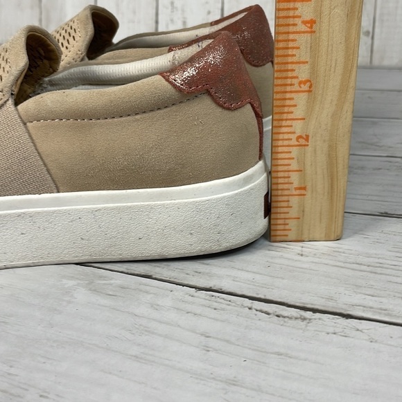 Dr. Scholl's Abbot Lux Tan Suede Platform Slipon Sneaker - Picture 13 of 13